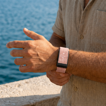 Bracelet CASSIAN | Time Rose Poudré