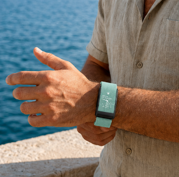 Bracelet CASSIAN | Time Menthe
