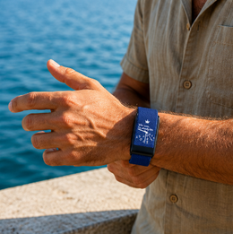 Bracelet CASSIAN | Time Bleu Royal