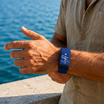 Bracelet CASSIAN | Time Bleu Royal