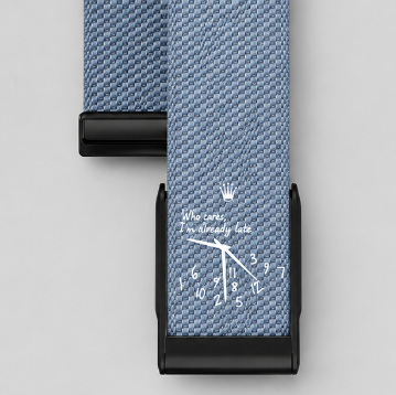 Bracelet CASSIAN | Time Bleu Glacier