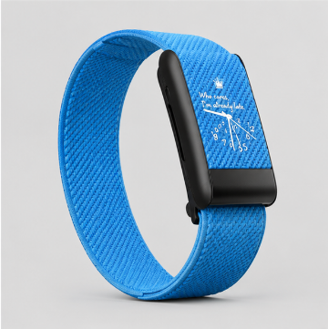 Bracelet CASSIAN | Time Bleu Électrique