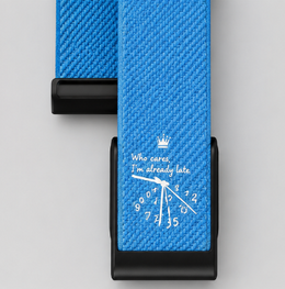 Bracelet CASSIAN | Time Bleu Électrique